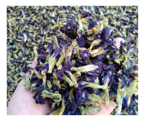 ดอกอัญชันผีเสื้อบริสุทธิ์ดอกถั่วผีเสื้อแบบแห้งสำหรับชาสีฟ้าสวยงามราคาไม่แพงส่งออกจำนวนมาก - Product Image 1