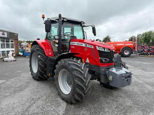 Alta calidad usado Massey Ferguson 7718S 100HP Diesel 4x4 Tractor Farm Ready Doe venta - Product Image 4