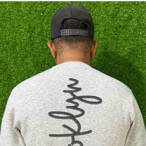 <b>Men's</b> New Style O-Neck 100% Cotton Fleece Zipper-Up Sweatshirt Solid Color Hoodies Custom Regular Fit Embroidered Eco-Friendly - Product Image 3