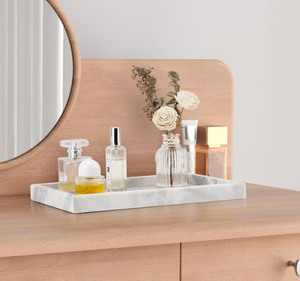 Vente en gros plateaux en marbre naturel pour bijoux, cosmétiques vanité salle de bain et décoration intérieure B2B fournisseurs en vrac - Product Image 4