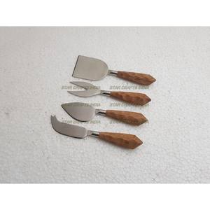 Buy Polished Marble Handle Silverware Stainless Steel Wholesale Cutlery Flatware Set Dinnerware Sets Cheese Set - Product Image 3