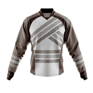 Maillot de paintball en polyester sublimé personnalisable, épaules rembourrées, léger, durable, coutures renforcées, OEM/ODM personnalisé - Product Image 5