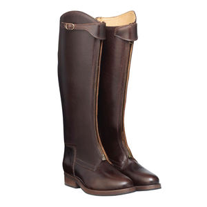 2023 Nuevas botas de equitación de alta calidad/botas de polo de equitación largas de cuero/zapatos-Negro - Product Image 1