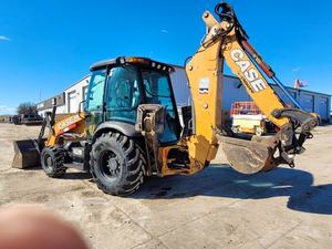 Equipo de construcción Mini 4x4 Wheel Loader Case 580SN Retroexcavadora a la venta - Product Image 6