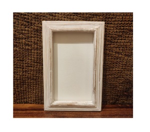 Factory Price Modern Designs Hand Carved Wood Photo <b>Frame</b> <b>White</b> Color Home Design Mango Wood Supplier Manufacturer Supplier - Product Image 1