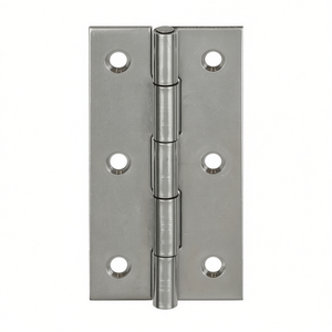 VORMANN 50-Piece Pack 40mm Height 26mm Width 0.9mm Thickness Rolled Stainless Steel Narrow Hinge for Closet Accessories - Product Image 3