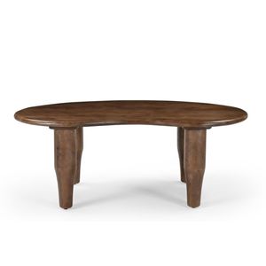 Mesa de centro de madera de mango macizo hecha a mano, muebles clásicos de lujo ecológicos para sala de estar y dormitorio para uso doméstico - Product Image 3