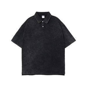 Camisas Formales Unisex de Manga Corta, 100% Algodón, Color Sólido, con Botones, Logotipo Personalizado Bordado, Secado Rápido, Ropa Urbana al por Mayor - Product Image 5