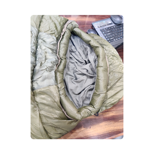 Sac de couchage tactique d'hiver léger pour adultes, confortable pour la randonnée et les voyages en plein air - Conception enveloppe de terrain - Product Image 5