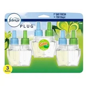 Febreze Odor-Fighting Fade Defy PLUG Ambientador en Barra, Southern Lilac Mornings, Sweet Watermelon Vine, Paquete de 4 (2 de cada), .79 fl. oz. - Product Image 5