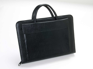 Estuche de cuero auténtico para 20 tijeras, estuche con cremallera para tijeras profesionales, soporte para 20 tijeras, logotipo personalizado - Product Image 2