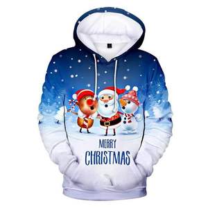 Custom Unisex Sweatshirt Casual Hooded Pullover Men's Women's <b>Christmas</b> Hoodies 2025 <b>Christmas</b> <b>Hoodie</b> Made In Pakistan - Product Image 1