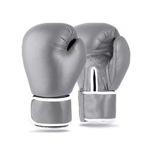 2025 Guantes de kick boxing con logotipo personalizado para entrenamiento de adultos hechos con cuero genuino Haga su propia marca - Product Image 1