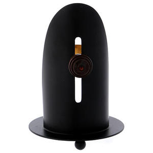 Brûleur d'encens Bakhoor arabe moderne, décoration d'intérieur, diffuseur d'aromathérapie, 100% fait main en fer, acier et bois, taille et couleur personnalisables - Product Image 5