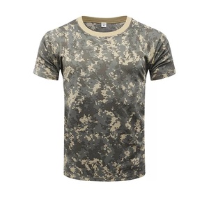 เสื้อยืดแฟชั่นผู้ชายแขนสั้นพิมพ์ลายพรางเสื้อยืดลำลองเสื้อยืดสลิมเสื้อยืดใช้ได้ทั้งชายและหญิงโดย Rata International - Product Image 4