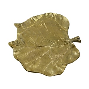 Plateaux de service de décoration de Table avec le meilleur décor intérieur plateaux décoratifs de conception de finition en or coloré - Product Image 2