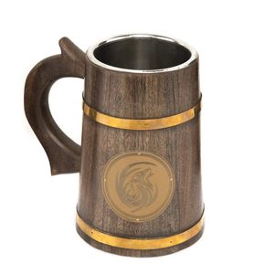 Mug à boire en bois naturel artisanal pour les boissons quotidiennes, mug à boire en bois écologique pour les amateurs de café et de thé pour la maison - Product Image 5