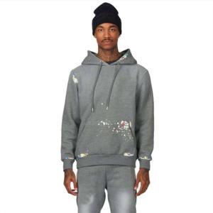 High Quality Custom logo Cotton Heavyweight <b>Fleece</b> Stock Blank Oversized Plus Size <b>Men</b> <b>Hoodies</b> - Product Image 1