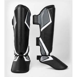 Espinilleras de Boxeo de Cuero de Alta Calidad con Diseño Personalizado 2026, Protección con Logotipo Personalizado, Colores Personalizados, Precio Bajo al por Mayor - Product Image 1