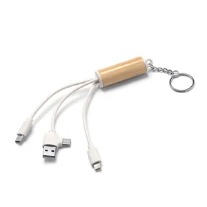 Cavo di Ricarica USB Ecologico 5-in-1 Ablio per Gadget, Ideale per Promozioni - Product Image 1