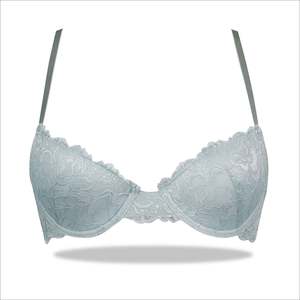Soutiens-gorge rembourrés importés floraux vert océan - Product Image 2