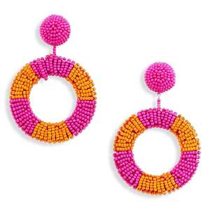 ต่างหูปักลูกปัดดีไซน์ตุ๊กตาหิมะสวยงาม คุณภาพดีเยี่ยม สำหรับเด็กผู้หญิง จากประเทศอินเดีย - Product Image 6