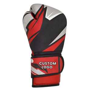 Guantes de boxeo profesionales de calidad superior 2025 al por mayor, cuero PU personalizado con logotipo de alta calidad para entrenamiento MMA - Product Image 4