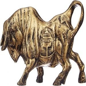 Handmade Và Chất Lượng Cao Nhựa Động Vật Bức Tượng Cho Trang Trí Nội Thất Vàng Voi Trang Trí Nội Thất (Màu Đen Và Vàng) - Product Image 4