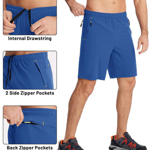 Pantalones cortos para correr de secado rápido para hombre, Impresión de logotipo personalizado, ligeros, perfectos para correr, gimnasio y ropa informal - Product Image 5
