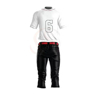Camisetas y Uniformes de Béisbol Personalizados para Hombre, 100% Poliéster, Secado Rápido, Tela Transpirable, Mejor Precio al por Mayor - Product Image 2