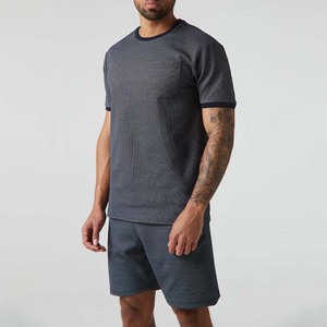 Ensembles de t-shirts et shorts à imprimé personnalisé Chemises décontractées Ensembles de vêtements d'été Vêtements pour hommes Grande taille 100% Tissu en coton Toutes saisons 2025 - Product Image 3