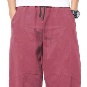 Pantalon en coton décontracté pour hommes avec logo personnalisé Service professionnel OEM à bas prix, taille moyenne, motif droit, à vendre - Product Image 2