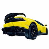 Huracan LP580 RWD diffuseur arrière en fibre de carbone forgé pour Lamborghini LP610 LP580 kit de diffuseur de lèvre de pare-chocs arrière