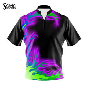 Camiseta Deportiva Personalizada para Verano, para Bowling, Golf, Pickleball, de Secado Rápido y Transpirable, para Adultos, Uniforme de Equipo - Product Image 5