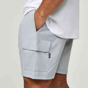 Conjunto de pantalones cortos de verano para hombre 2025, traje con logotipo personalizado, camiseta de manga corta para hombre, conjuntos de pantalones cortos, conjunto de Fitness de dos piezas, chándal informal - Product Image 5