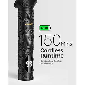 Tondeuse Électrique Professionnelle Sans Fil pour Hommes, Rasoir Ajustable en Acier Inoxydable, Tondeuse à Cheveux USB pour Usage Domestique et en Camping-Car - Product Image 1