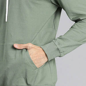 Service OEM, vente en gros, meilleurs designs de sweats à capuche pour hommes, sweats à capuche légers de couleur unie pour hommes en vente - Product Image 6