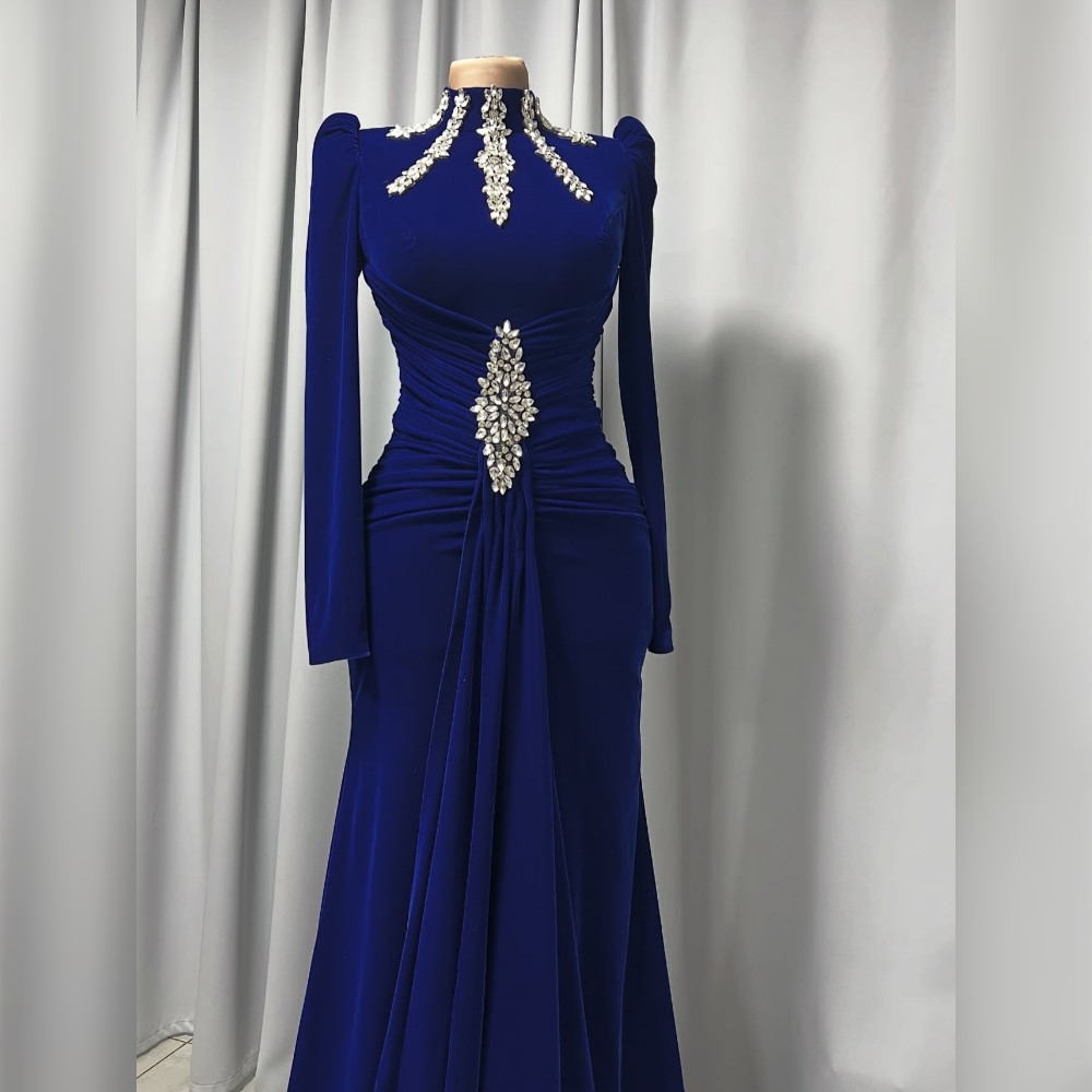 Royal Blue Evening Dresses Uk(883)