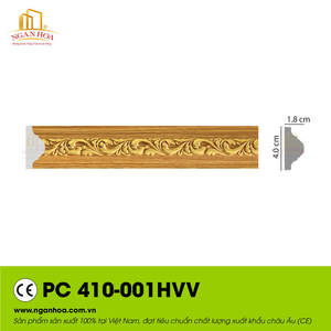 Moulures murales en PS imitation bois, vente en gros d'usine |   Moulage décoratif en polystyrène imperméable pour la décoration de la maison - Product Image 3
