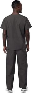 Modern men <b>scrub</b> <b>set</b> with easy care breathable fabric and minimal design for healthcare and lab workers - Product Image 2
