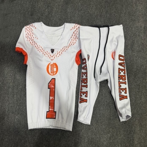 Uniforme de football américain personnalisé vente en gros de haute qualité dernière conception hommes sublimation enfants OEM Logo uniforme de football américain - Product Image 2