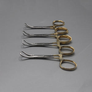 Juego de 4 Pinzas para Toallas de Playa, Chapadas en Oro, 3.5, Instrumentos Quirúrgicos de Acero Inoxidable de Grado Médico al por Mayor - Product Image 4