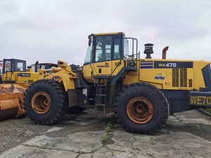 Equipo de ingeniería, pintura original usada, cargador Komatsu 470 de 7 toneladas, extremo frontal, 21, 1, 2, 2, 1, 2, 1, 2, 1, 2 - Product Image 2