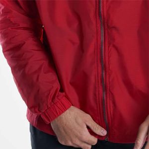 Chaqueta deportiva con cremallera personalizada para hombre, cortavientos de punto transpirable con cuello levantado para entrenamiento - Product Image 5