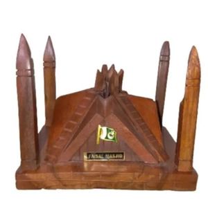 Pièce de décoration de mosquée en bois traditionnelle en taille personnalisée, belle pièce de décoration en bois, pièces de décoration en bois - Product Image 1