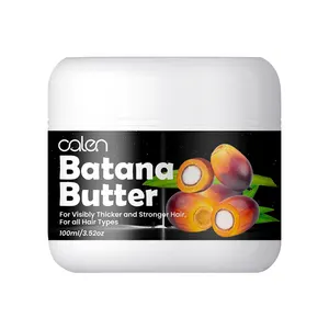 100ML Best Quality OEM Batana Hair Growth Butter Prevent Forks And Breaks Batana Butter Batana Oil