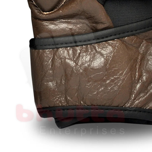 ถุงมือฝึกมวยแบบครึ่งนิ้วทำจากหนัง PU สำหรับทุกเพศถุงมือฝึกมวยแบบมืออาชีพปรับแต่งได้ - Product Image 5