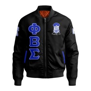 Phi Beta Sigma แจ็กเก็ตซาติน1914 Sigma พี่น้องชาวกรีกที่กำหนดเองเครื่องแต่งกายระดับพรีเมี่ยม - Product Image 2