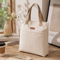 Sac fourre-tout en toile multi-poches, expédition rapide, approvisionnement direct d'usine, certifié OEKO-TEX, pour commande personnalisée professionnelle
