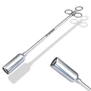 Reusable Veterinary Use Calf <b>Balling</b> Gun Metal Head 5/8 Inch Bolus Fabrication Aid for Safe Durable Efficient Oral Large Animal - Product Image 1